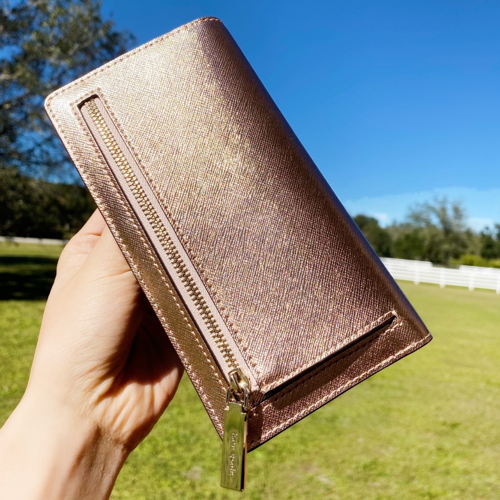 Gaby’sBags💕 Kate Spade Wallet Rose Gold - Picture 6 of 6